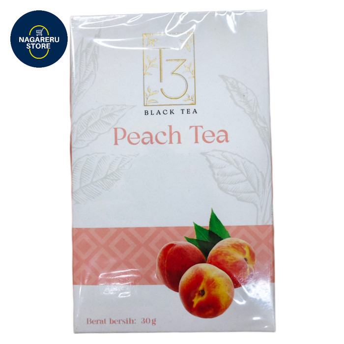 

T3 black tea peach tea 30gr