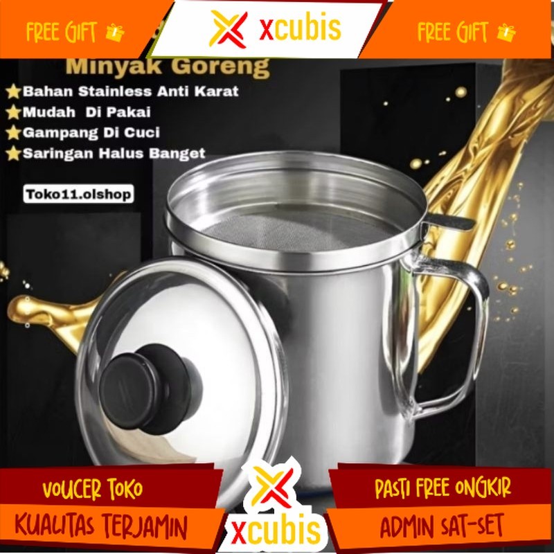 Oil Pot Saringan Minyak Goreng 1.3 Liter