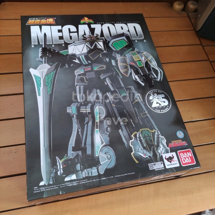Bandai Soul Of Chogokin SOC GX 72 B Megazord Black