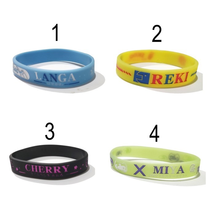 Gelang silikon sk8 the infinity