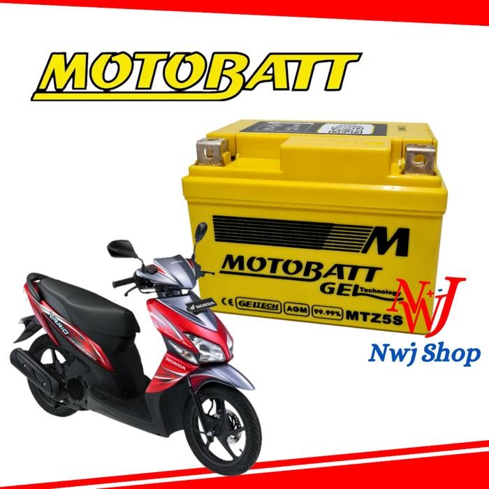 AKI KERING MOTOBATT VARIO 110 BeAT KARBU BeAT STREET MTZ5S GTZ5S YTZ4V MF