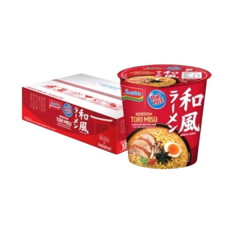 

Pop Mie Tori Miso Ramen 1 Karton (12 Cups)