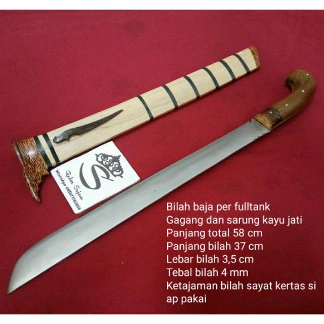 COD Golok panjang jati fulltank
