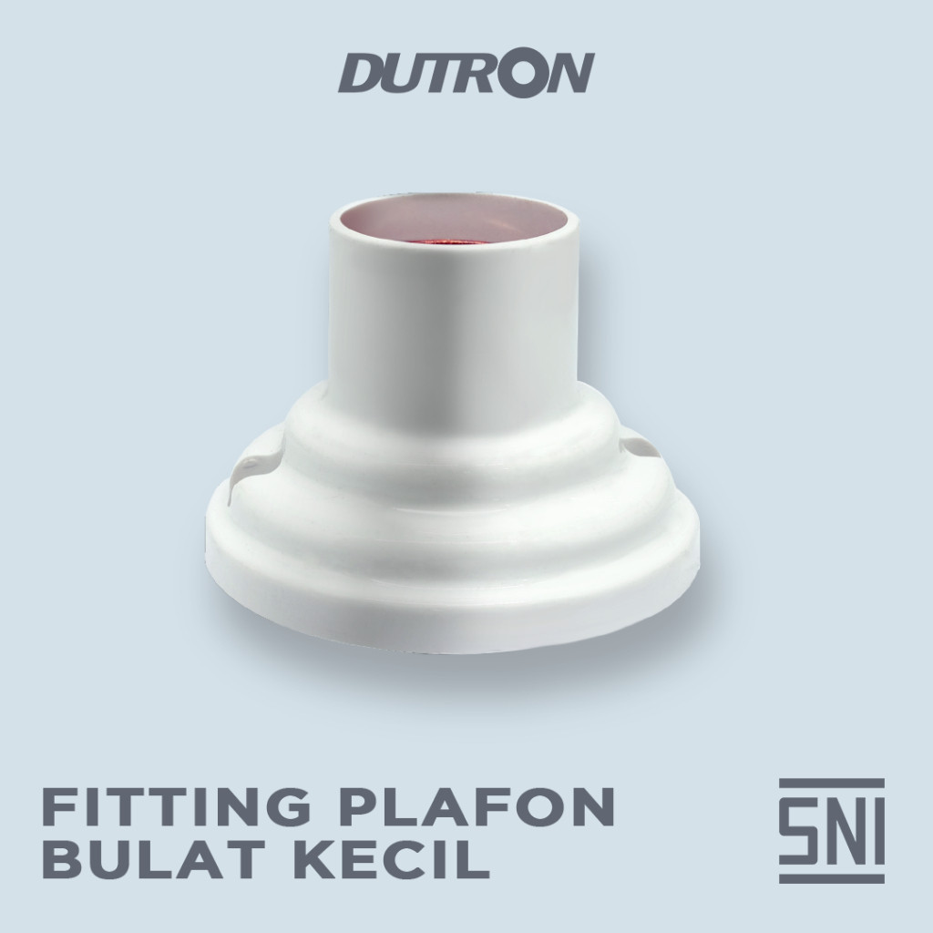 DUTRON Fitting Plafon Bulat Kecil murah