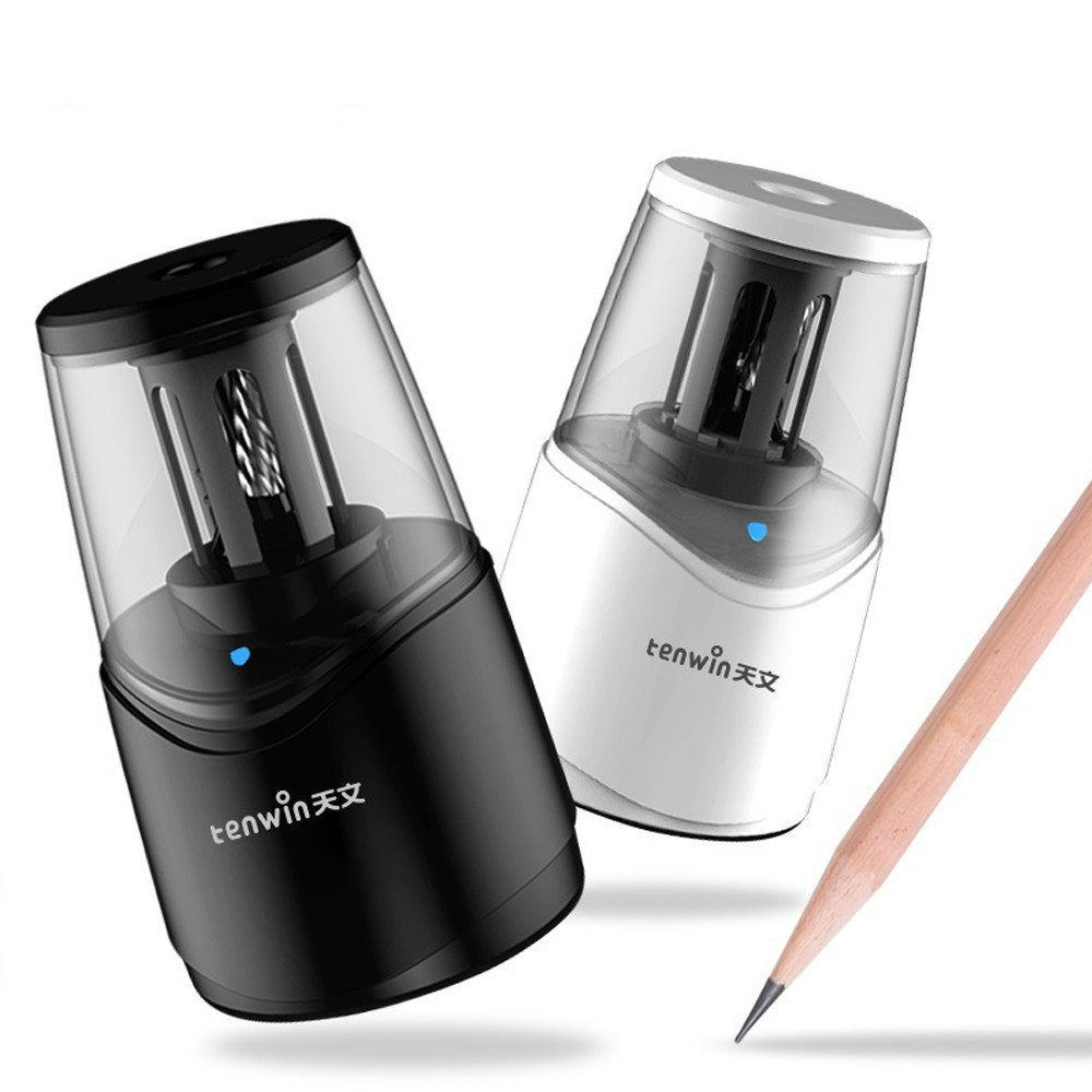 

Automatic Electric Pencil Sharpener with Helical Holder - Efficient Durable Office Supply Ideal for Schools And Offices
