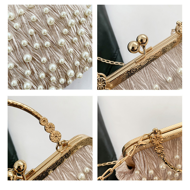 Tas Pesta Model Terbaru - Tas Pesta Mutiara - Party Bag Pearl - Tas Pesta Wanita Mutiara 937