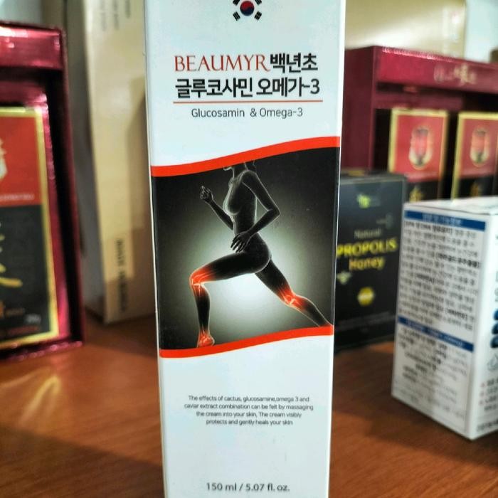 GLUKOSAMIN DAN OMEGA 3 BEAUMYR ORIGINAL KOREA