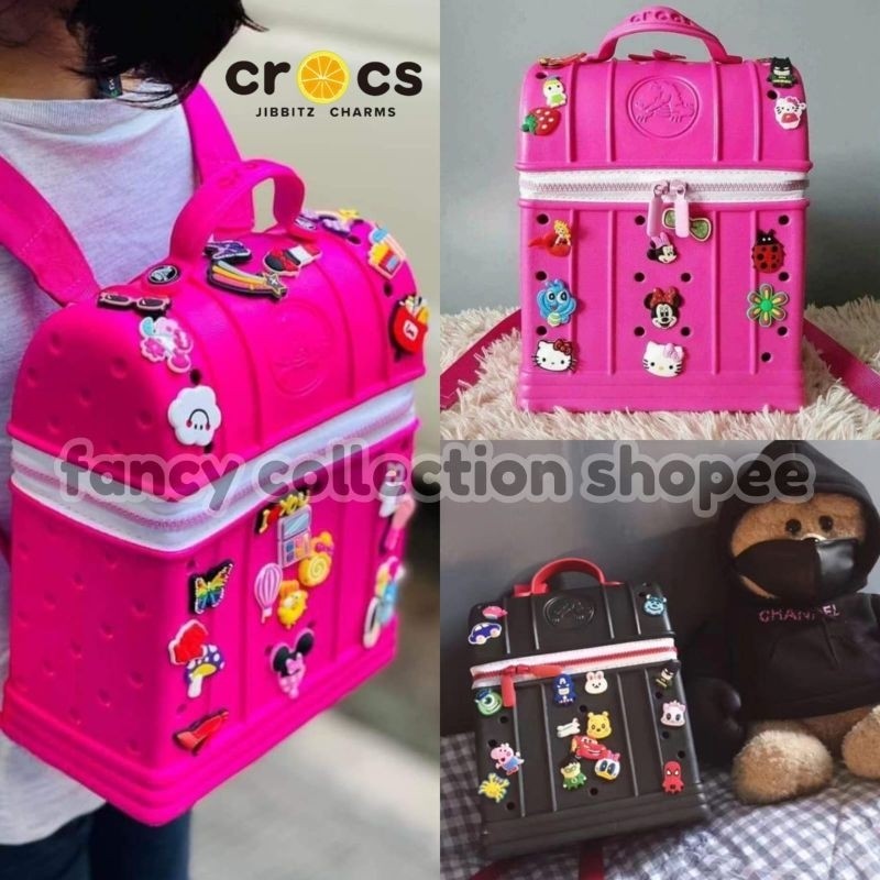 DOMOR_SHOP TAS RANSEL ANAK CROCS CLASSIC / TAS SEKOLAH / KIDS BACKPACK