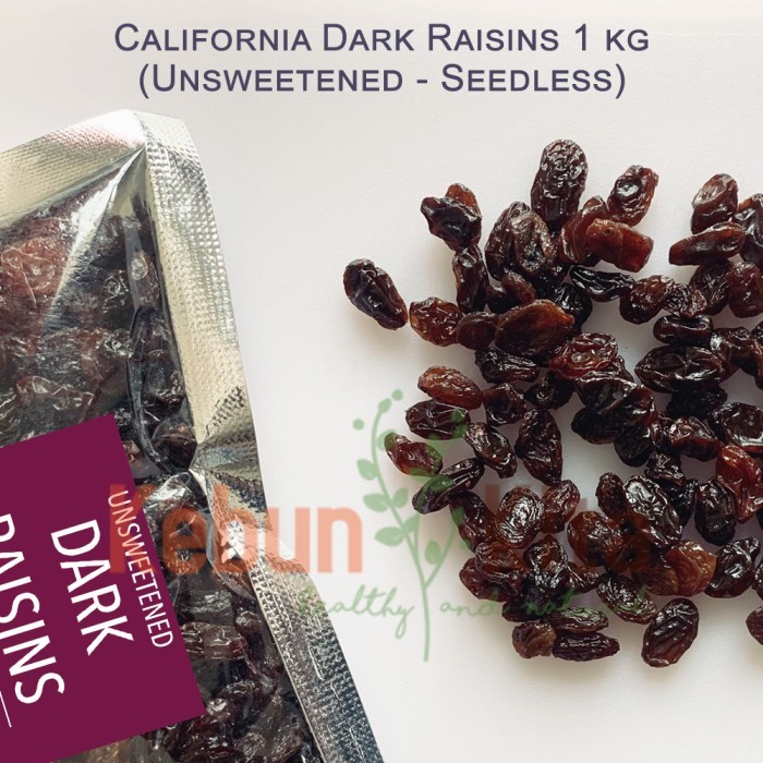 

Dark Raisin 1kg (Kismis)