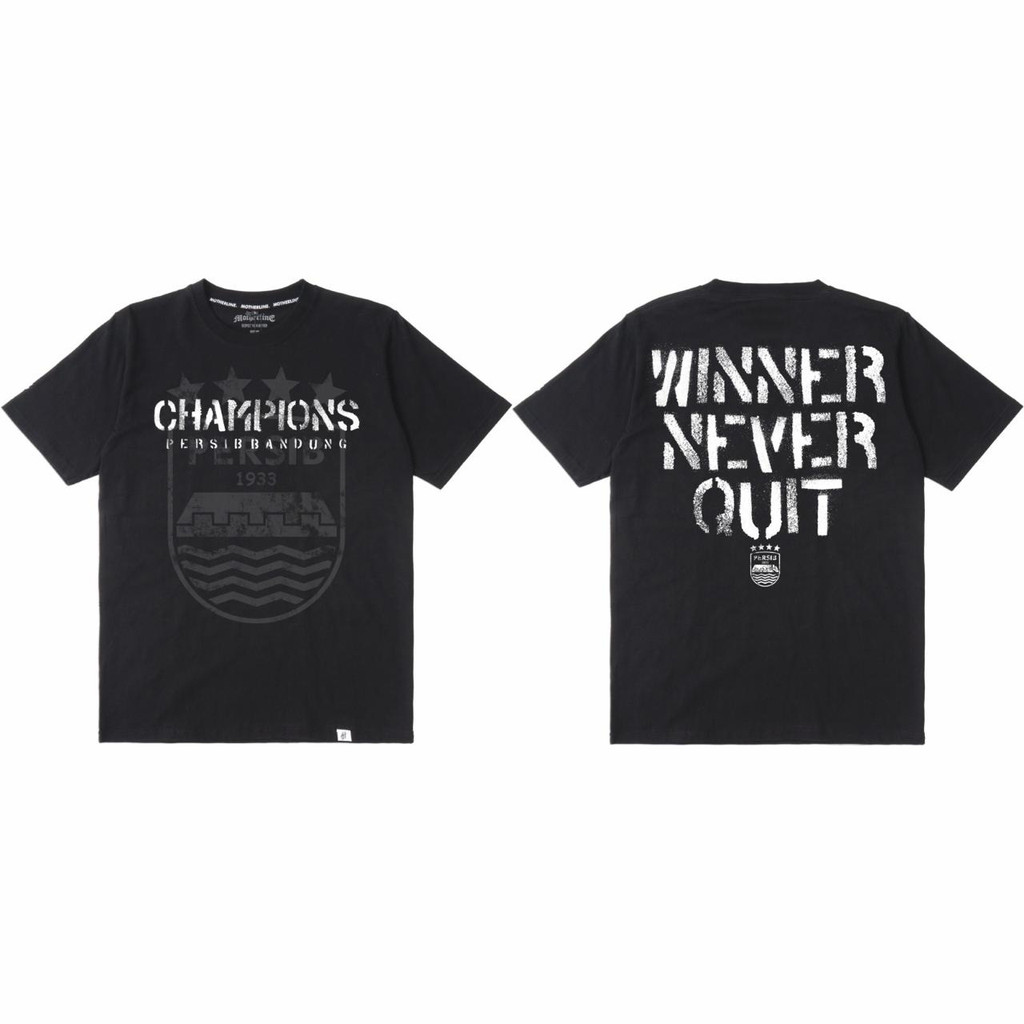 ORI MOTHERLINE TSHIRT BASIC REGULER KAOS DISTRO PRIA UNISEX COTTON COMBED 24S PERSIB