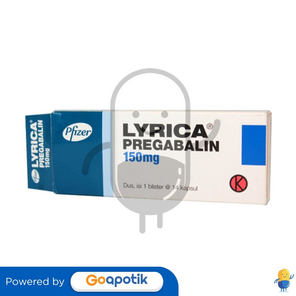 Lyrica 150 Mg Box 14 Kapsul