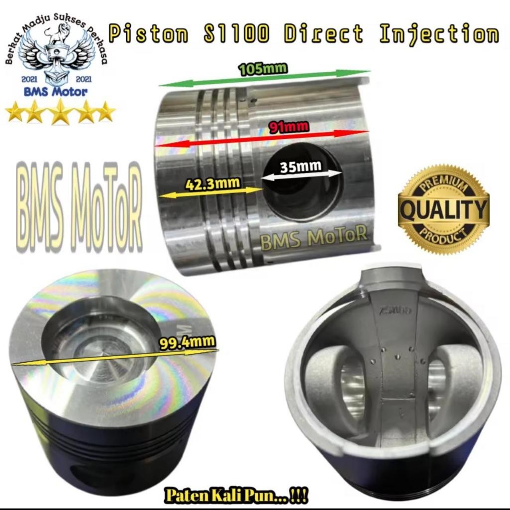 

ZS1100 piston only seher saja mesin pengerak diesel model direct injection DI 16pk amplas