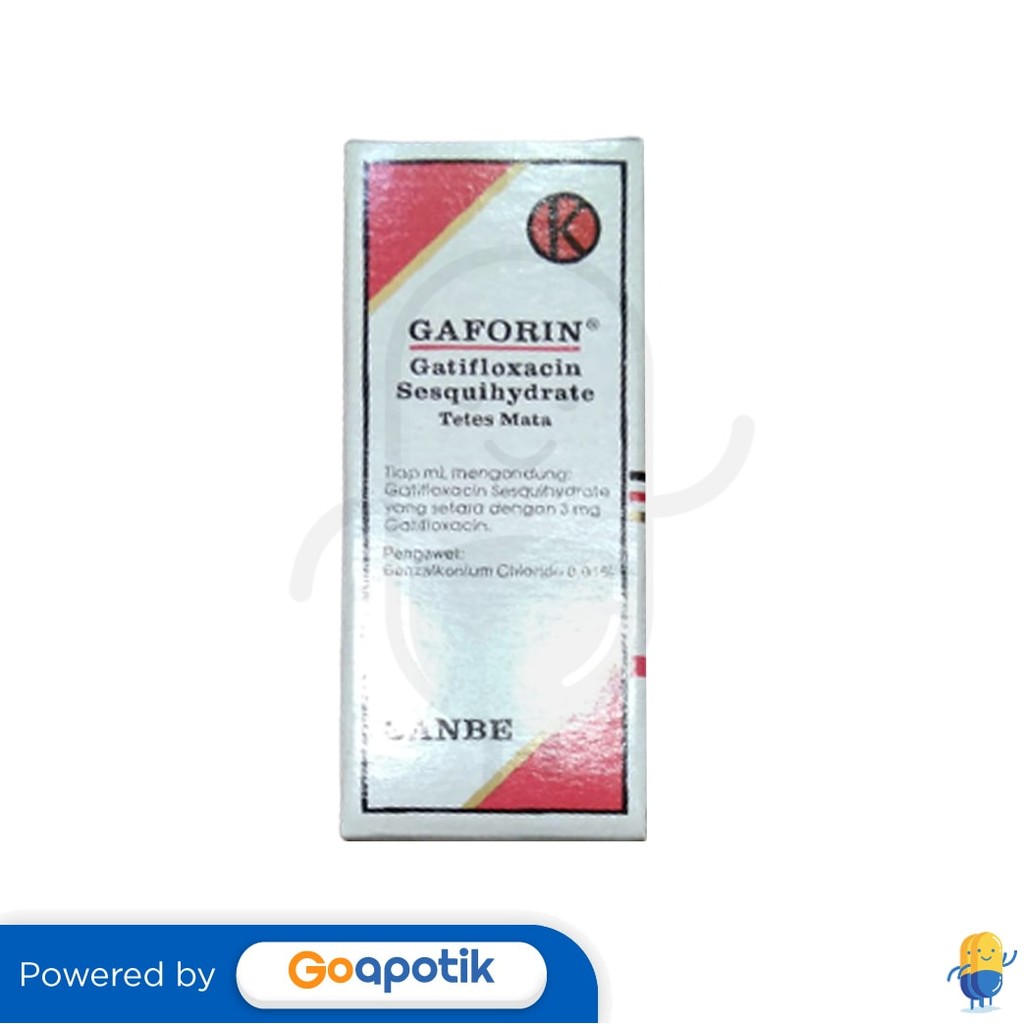 Gaforin Eye Drops Isi 5 Ml Botol