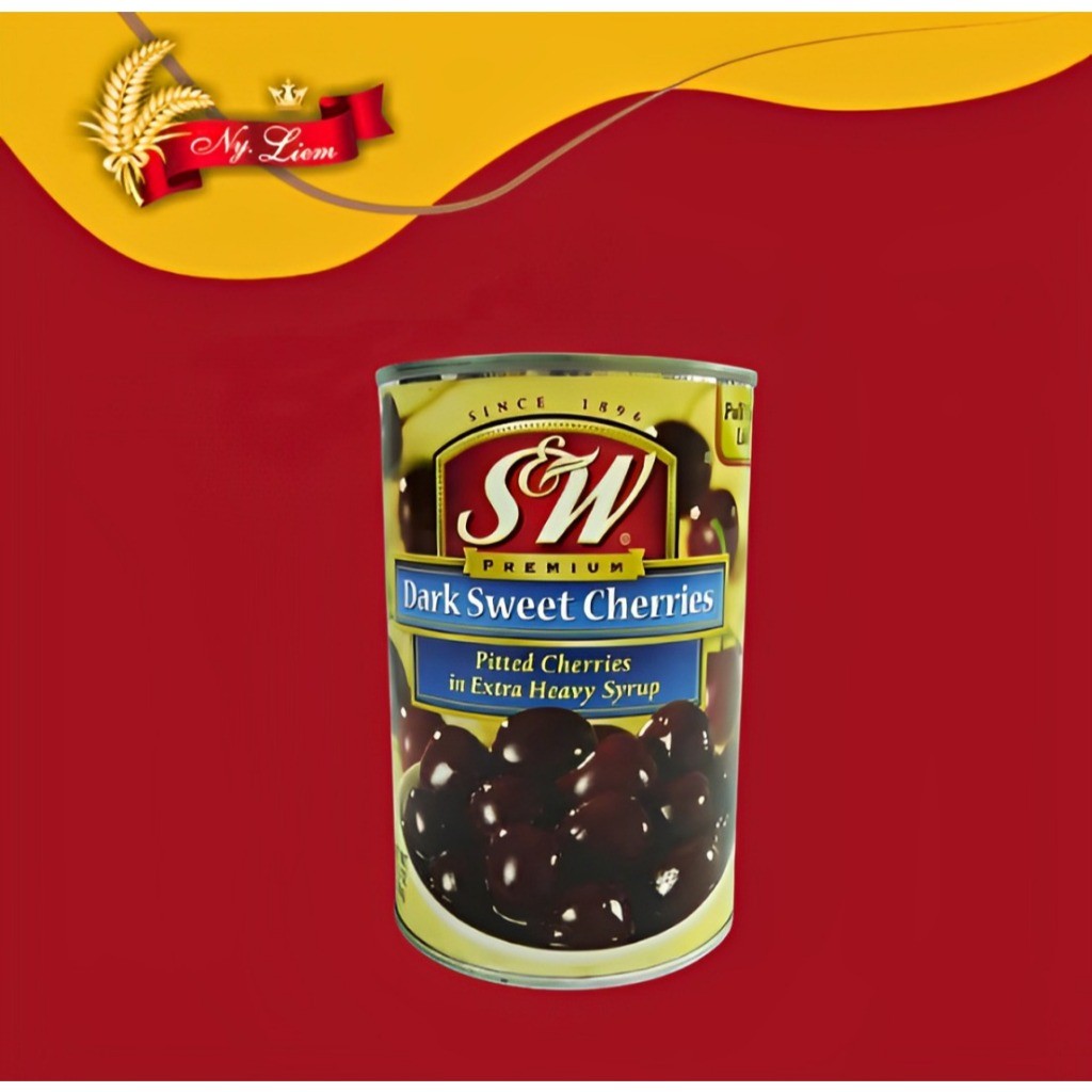 

S&W Dark Sweet Cherries 439 gr