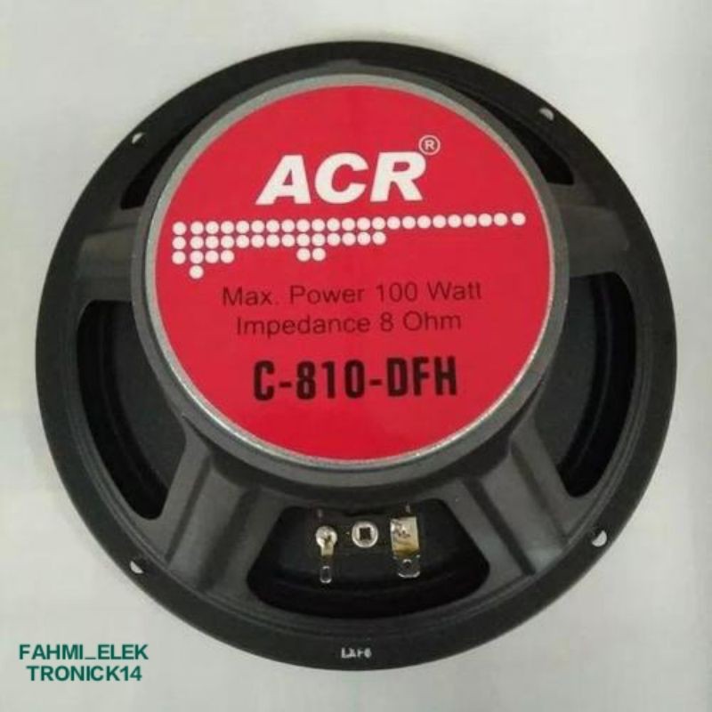 Speaker ACR 8 Inch C-810-DFH Fullrange Vokal