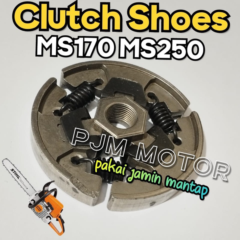 

Ms250 Kain klos Clutch shoes kain kampas mesin chainsaw senso sinso stihl sthil Ms170 Ms180 amplas