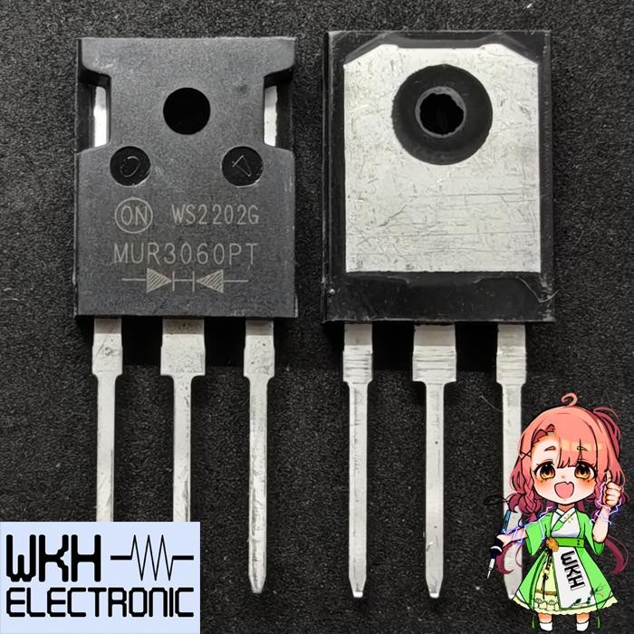 (BACA DESKRIPSI) MUR3060PT MUR3060 MUR 3060 MUR 3060PT 600V 30A Ultrafast Rectifier Diode Dioda