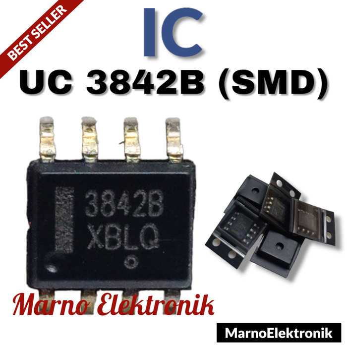 SGA05 IC UC3842B UC 3842B UC3842 UC 3842 SMD ASLI ORIGINAL ORI