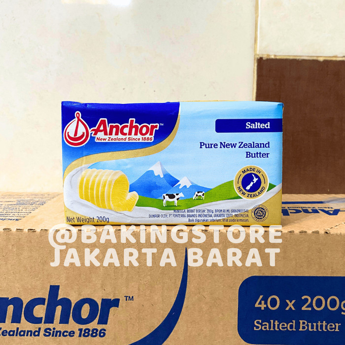 

[[PROMO]] Butter Anchor Salted Pat 200 Gr