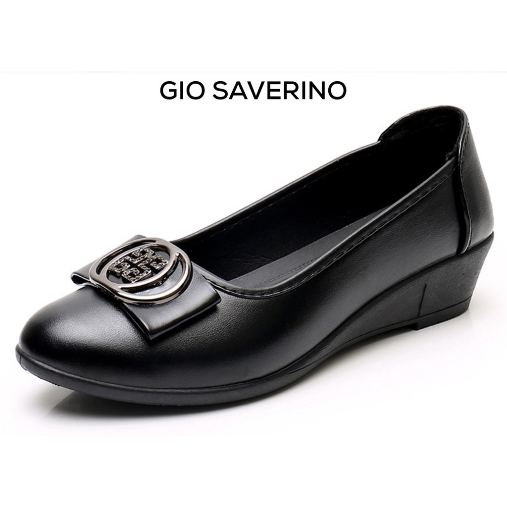 [PREMIUM ORIGINAL] Gio Saverino Sepatu Wanita Wedges Wanita Hanna