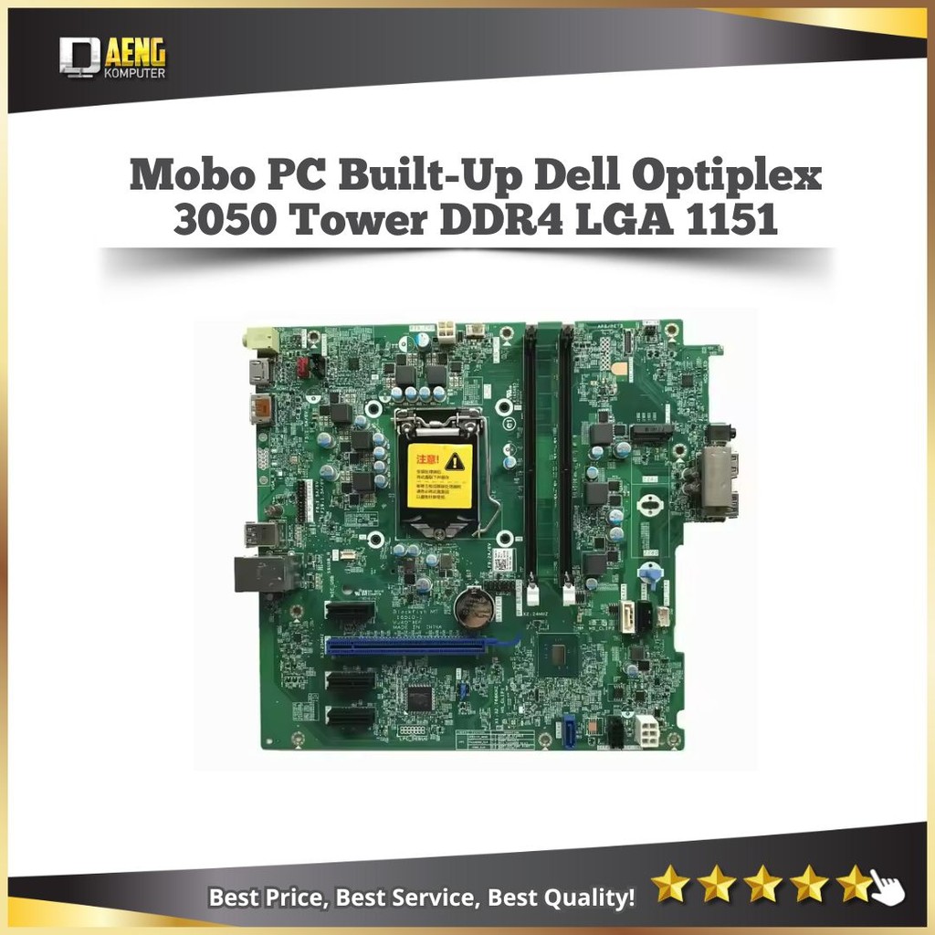 Motherboard Mainboard Mobo PC Built Up Dell Optiplex 3050 Tower Socket 1151