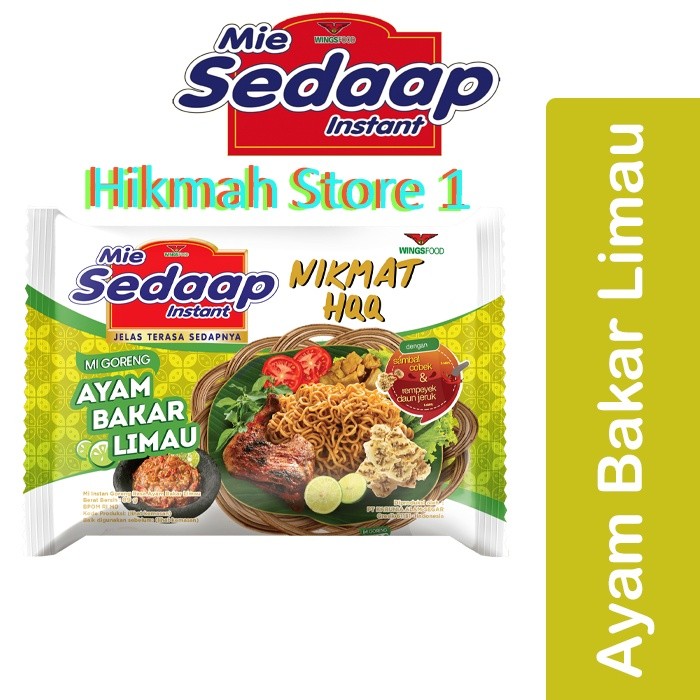 

Mie Sedaap Ayam Bakar Limau 89Gr - Sedap ayam bakar limau / MIE SEDAAP AYAM BAKAR LIMAU MI SEDAP GORENG