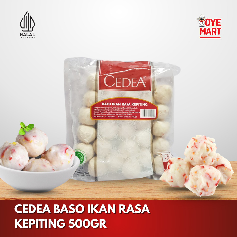 

CEDEA BASO IKAN RASA KEPITING 500GR