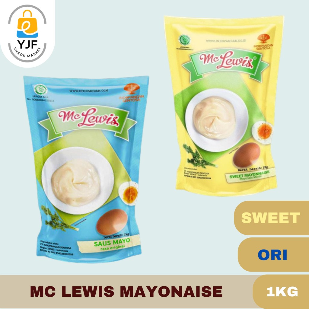 

MC Lewis Mayonais Original/Sweet Mayo 1kg