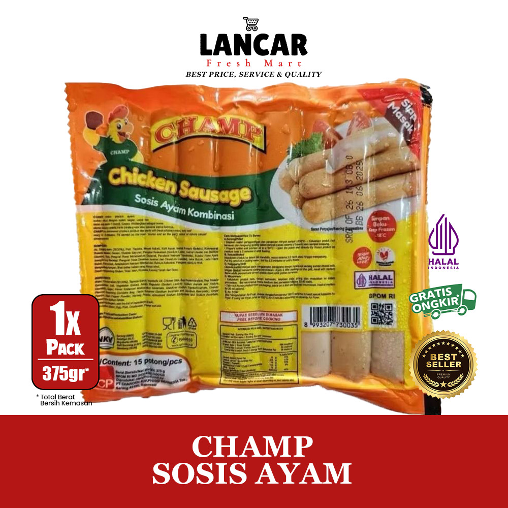 

CHAMP SOSIS AYAM 375GR