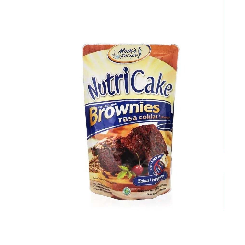 

NUTRICAKE BROWNIES KUKUS PANGGANG COKELAT 230GR Nutricake Chocolate