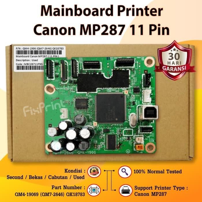 Board Canon MP287 , Mainboard MP287 , Motherboard MP287 11 PIN
