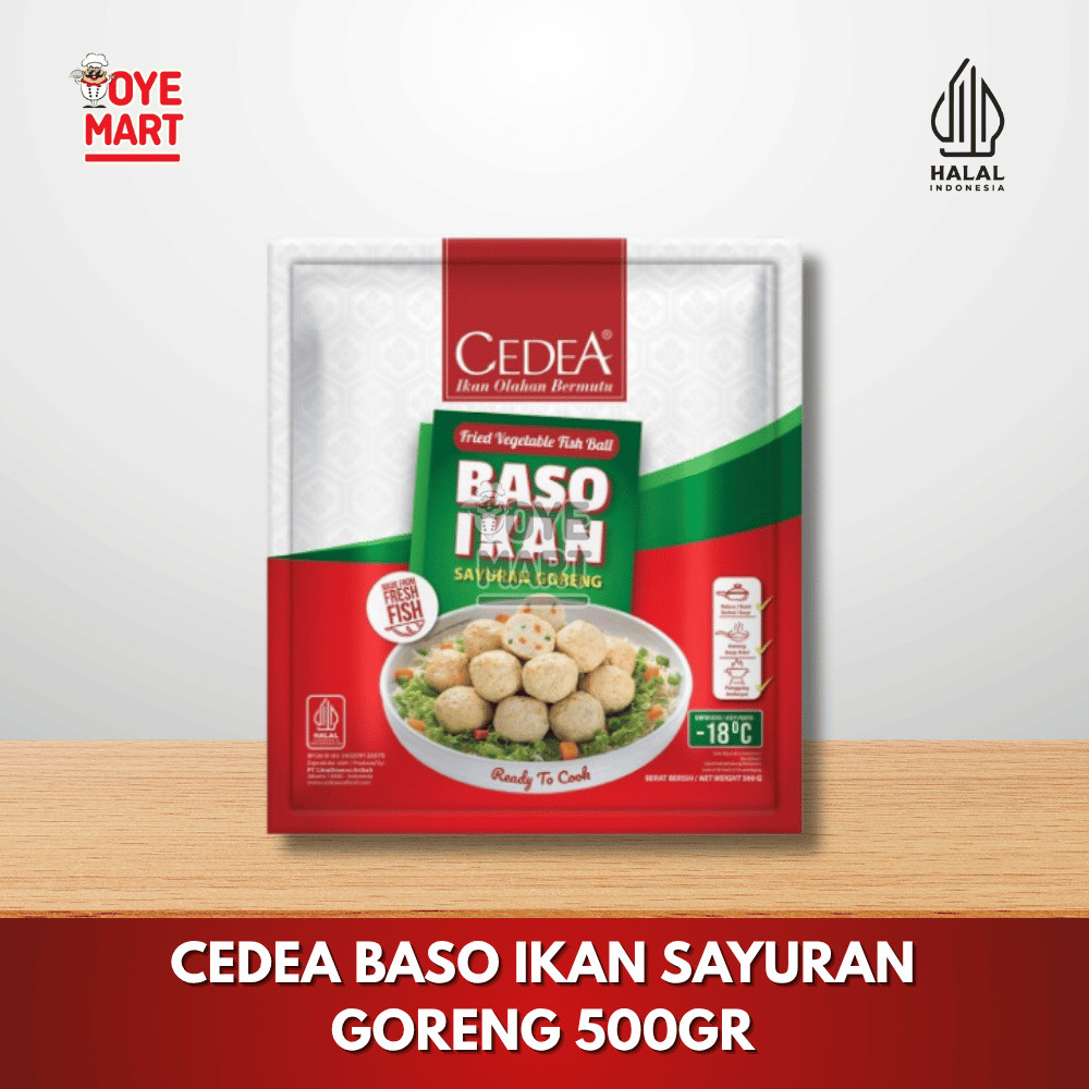 

CEDEA BASO IKAN SAYURAN GORENG 500GR