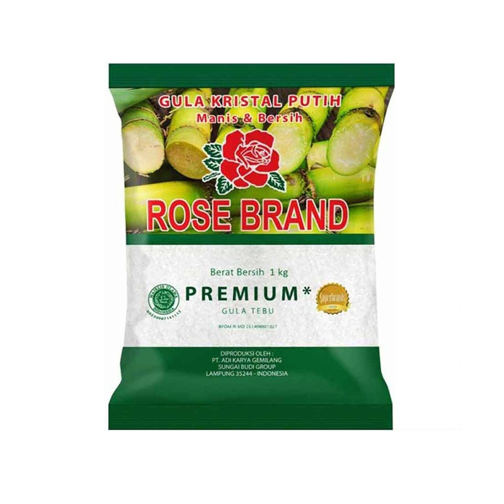

Gula Pasir 1kg Rose brand Gula Putih Premium