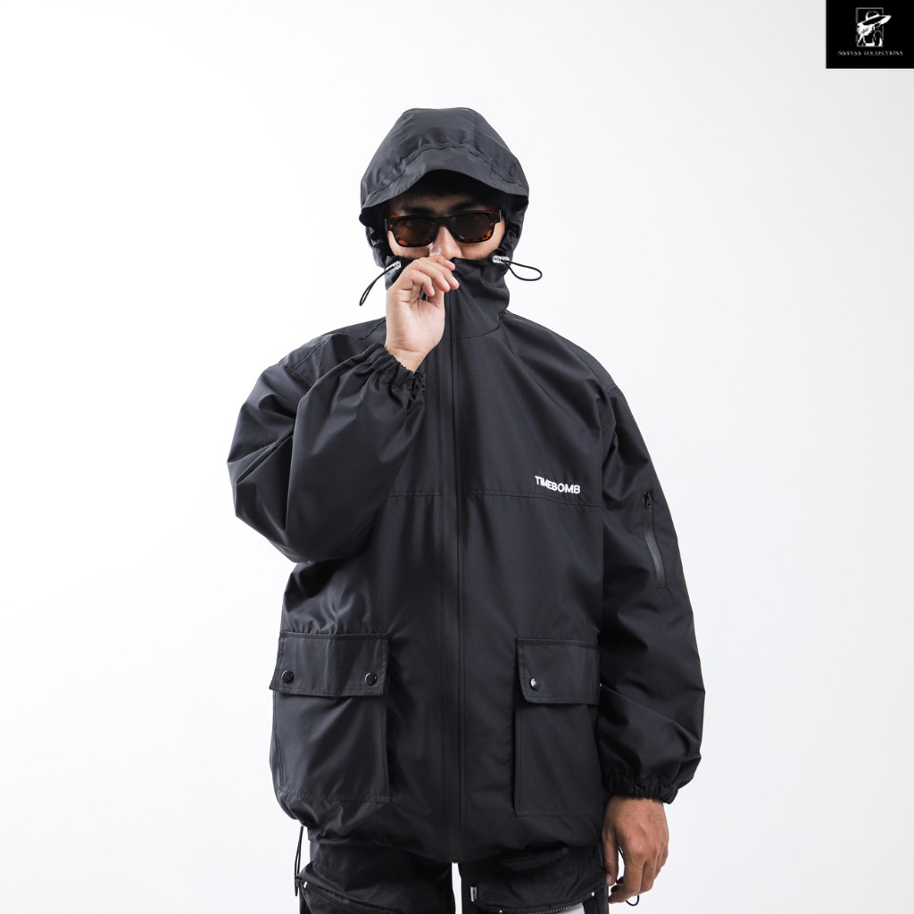 Timebomb jacket WATERPROOF | GORPCORE | WADING JACKET | JAKET ANORAK TYPE 8