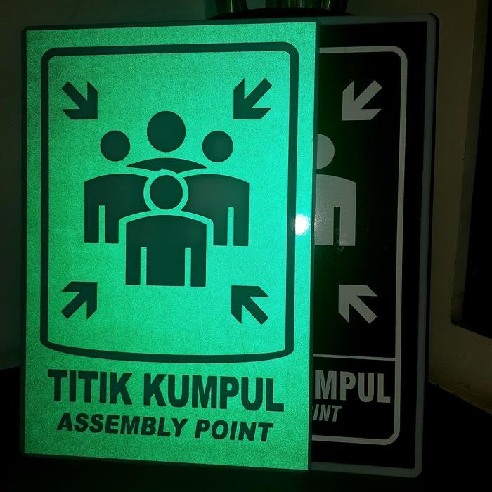 

Papan Titik Kumpul Akrilik (Nyala)