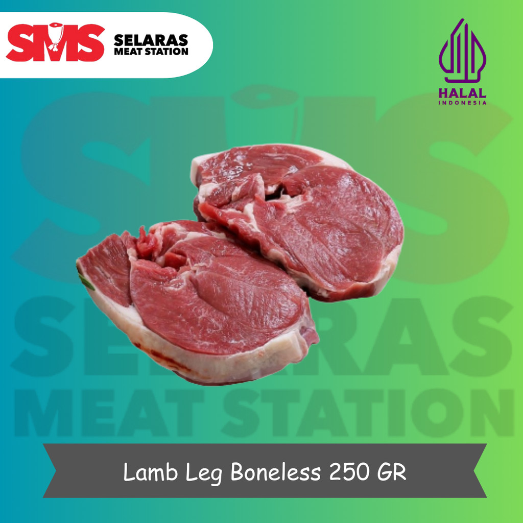 

Daging Paha Domba / Lamb Leg Boneless Import (AUS) - Selarasmeatshop