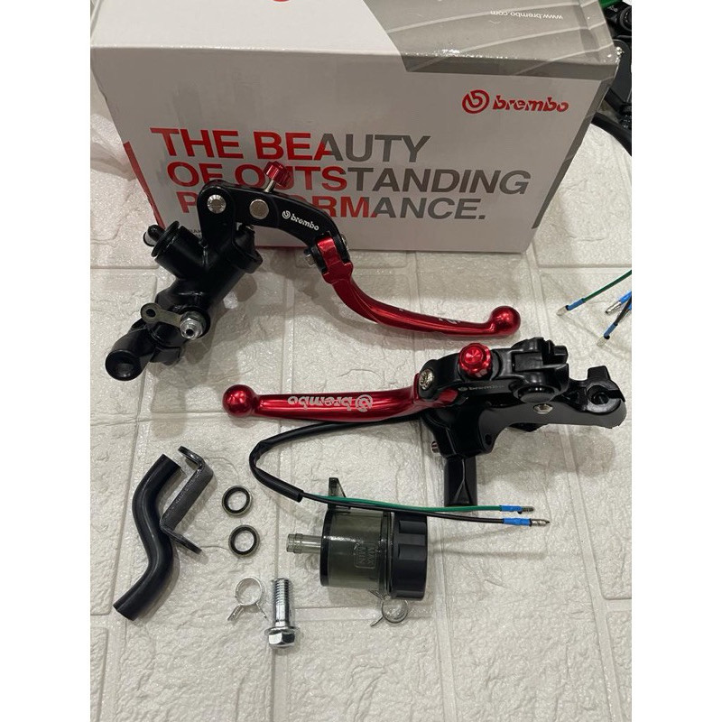 MASTER REM BREMBO ACCOSSATO SET 1 TABUNG ACCOSSATO UNIVERSAL VARIO BEAT SCOOPY R15 R25 RX KING FU