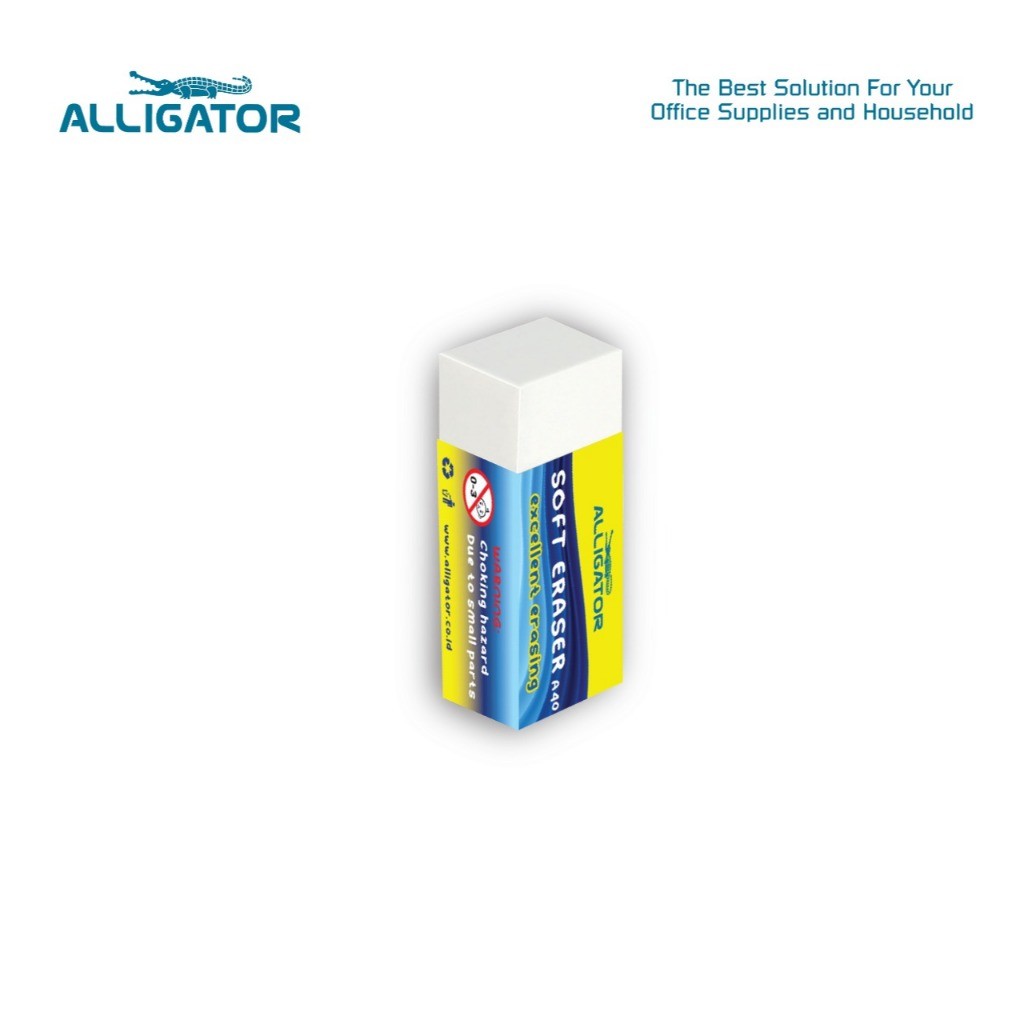 

Alligator Penghapus Soft EraserA40