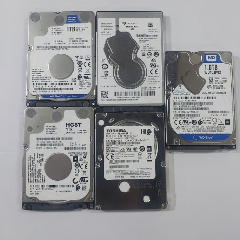 Hard disk Laptop 1TB 2.5inch sata