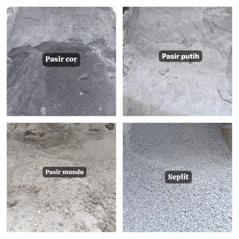 

pasir mundu//pasir cor//pasir putih// seplit