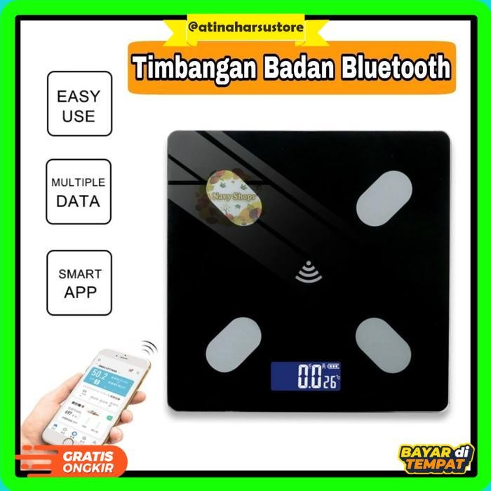 HT - Timbangan Badan Bluetooth App Bluetooth Smart Scale
