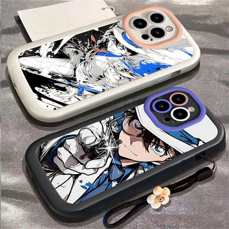 Kaito Kuroba Casing Kompatibel Untuk iPhone 16 Pro Max Plus 11 15 13 14 12 Pro Max iPhone 7plus X Xr
