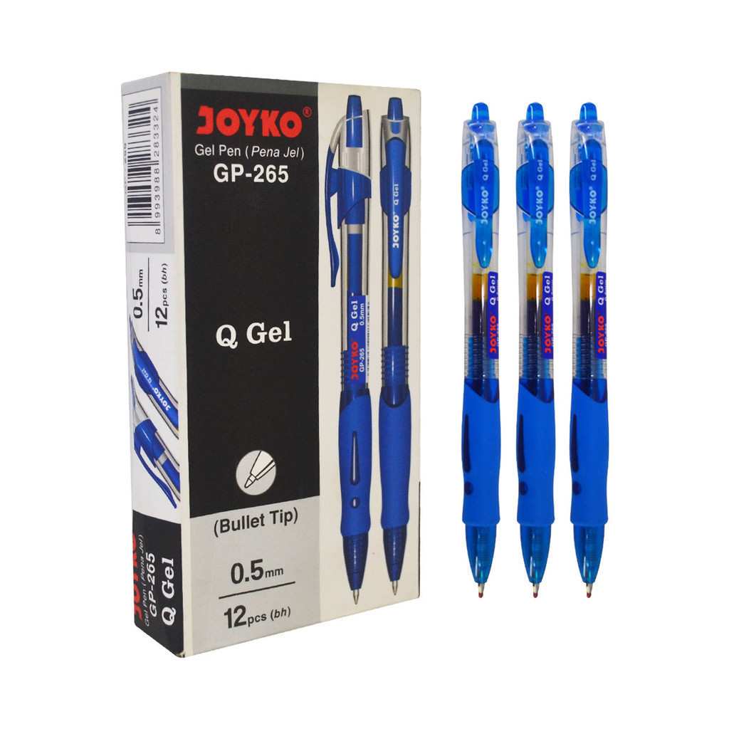 

Pulpen Ballpoint Gel Rectable 0.5mm Joyko GP 265 Pena Cetek M&G AGP02372 AGPH1871