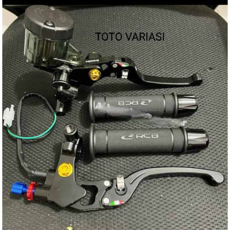 PAKET HANDLE MASTER REM RCS 98 1 TABUNG BIG SMOKE ORIGINAL 100% + HANDGRIP RCB HG55 ORIGINAL 100% + 