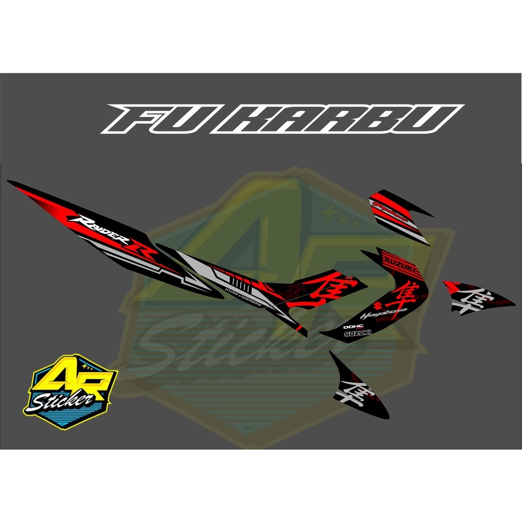 Striping satria fu Barong  / Striping satria Barong /Striping Satria Fu lama / Striping Satria Fu St