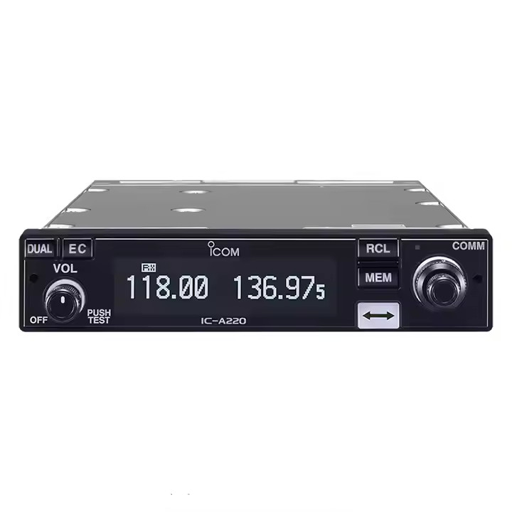 VHF 118.000-136.992MHz Air Band Mobile Radio IC-A220  AM FM Vehicle Mounted Transceiver Radio Base S