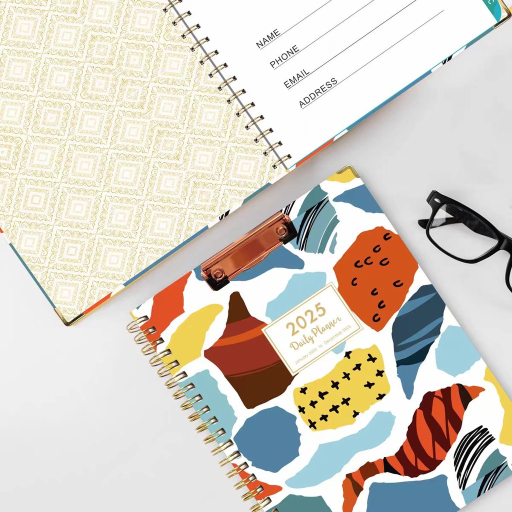 

[Whispers] [COD] 2025 Diary Buku Aesthetic Planner Buku Catatan A4 Jurnal Notebook Agenda Student