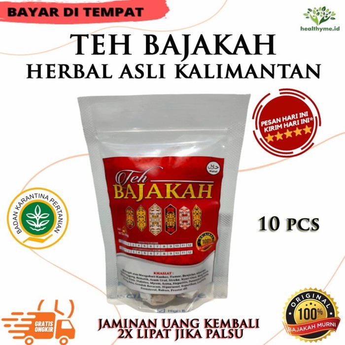 

Teh Celup Akar Kayu Bajakah Asli Kalimantan Isi 10 PCS