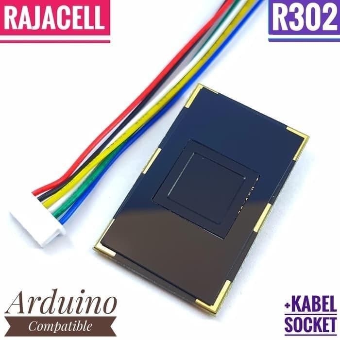 

AMD99 R302 Capasitive Finger print Fingerprint Sensor Sidik Jari for Arduino