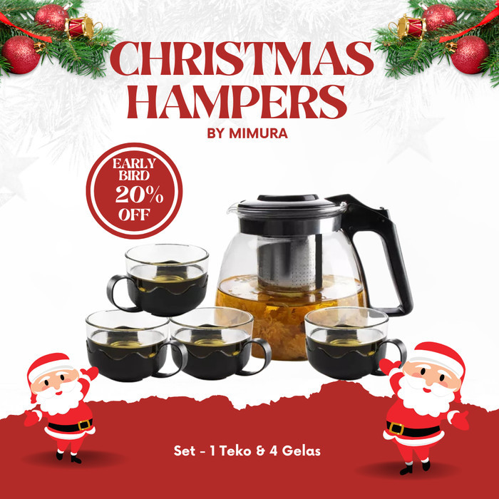 

[Best Seller] Hampers Parcel Natal Christmas Gift Kado Hadiah Natal Teko 2